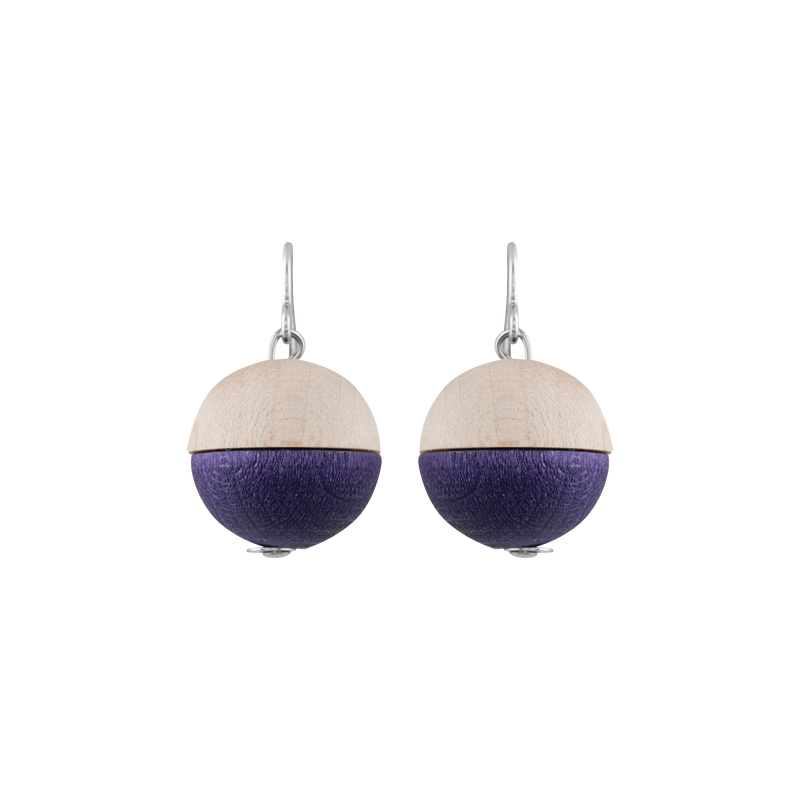 Aarikka Leila Earrings purple