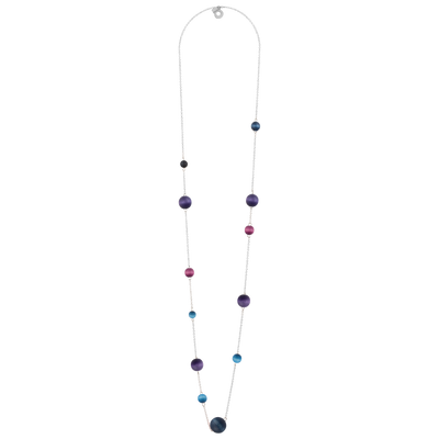 Aarikka Värikimara Necklace shades of indigo