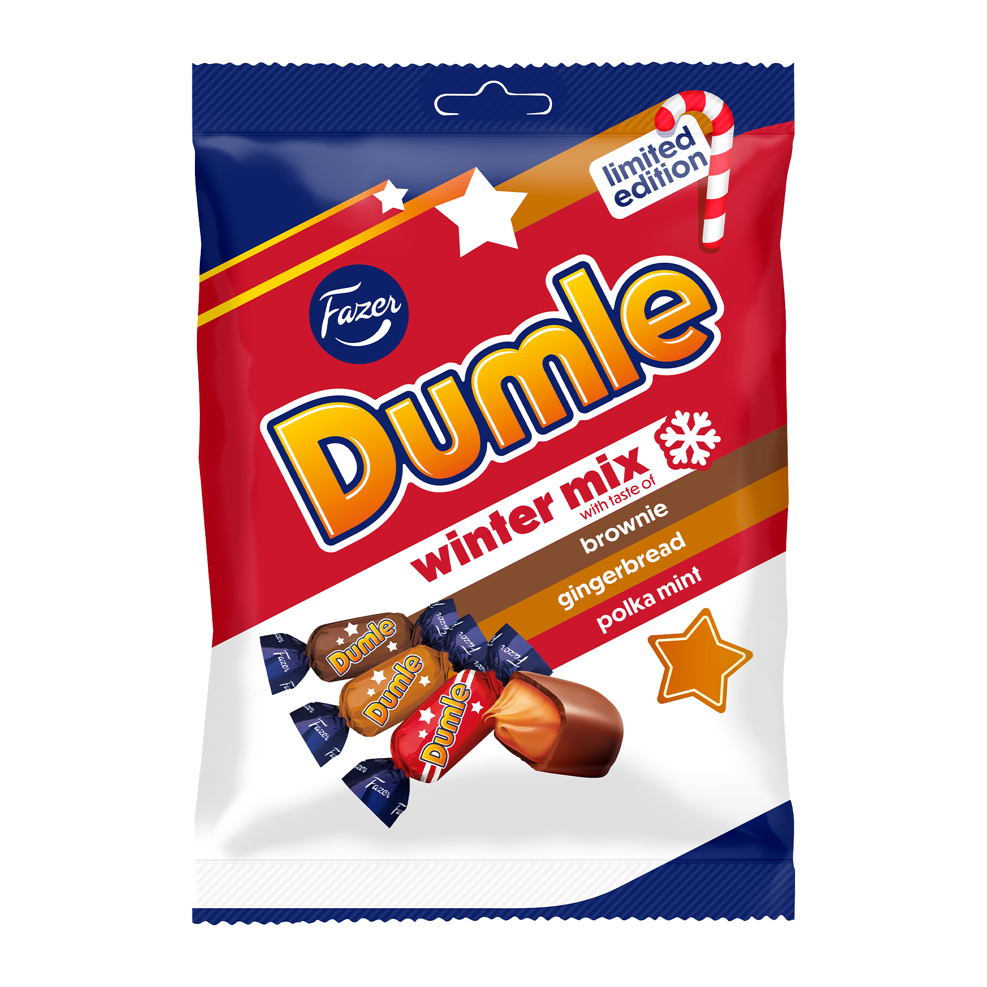 Fazer Dumble Smooth & ミントチョコレート　各２　合計４箱 Fazer Dumle Winter Mix (180g) – Touch of Finland