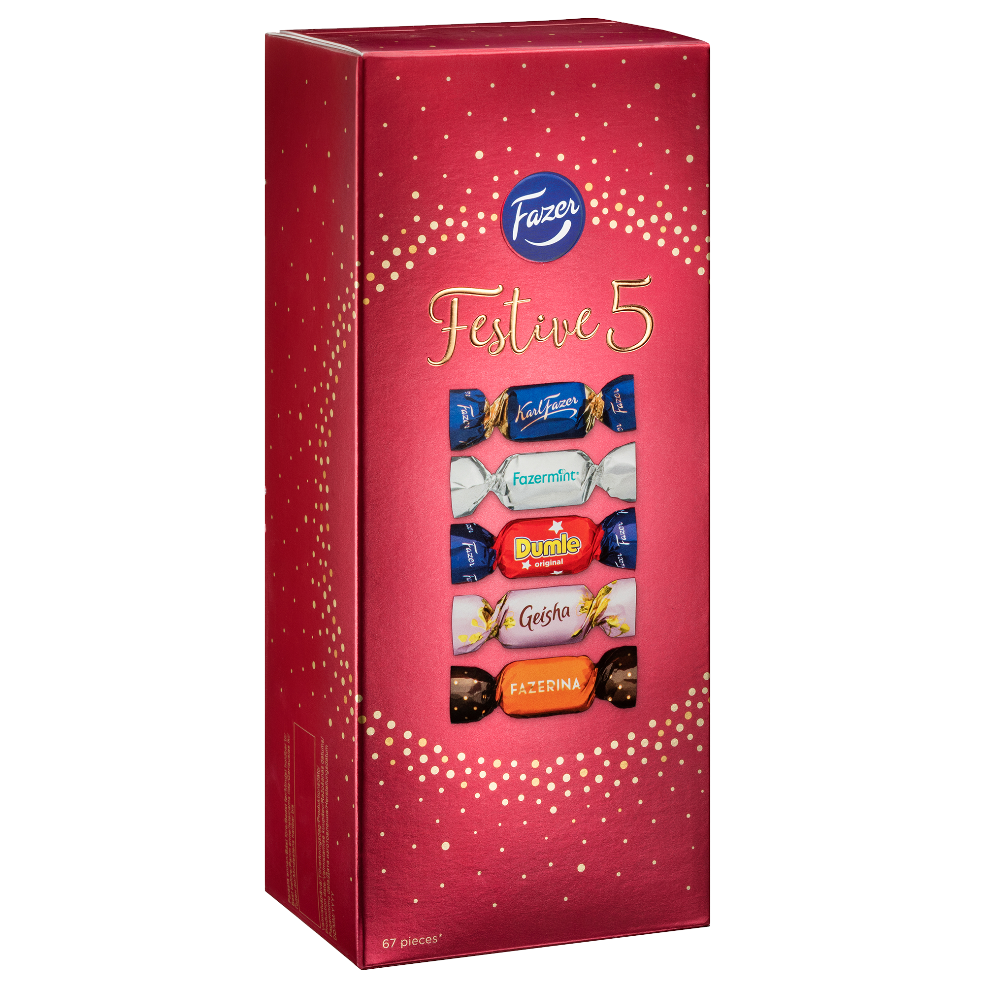 Fazer Festive 5 Chocolates Gift Box (500g) – Touch of Finland