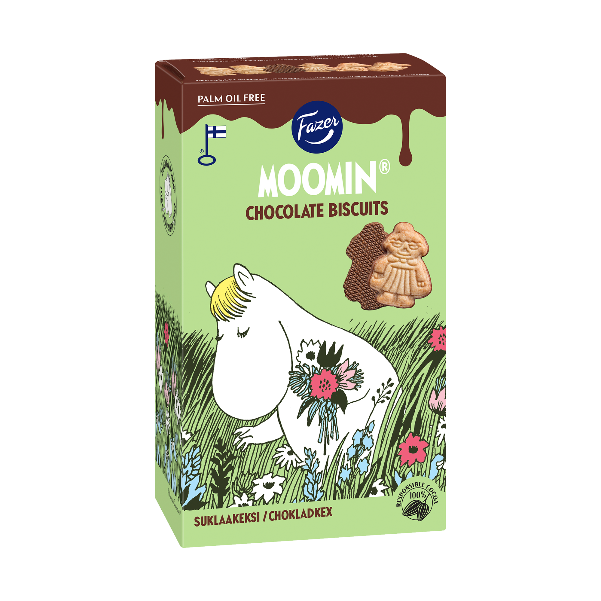 Fazer Moomin Chocolate Biscuits (175g) – Touch of Finland