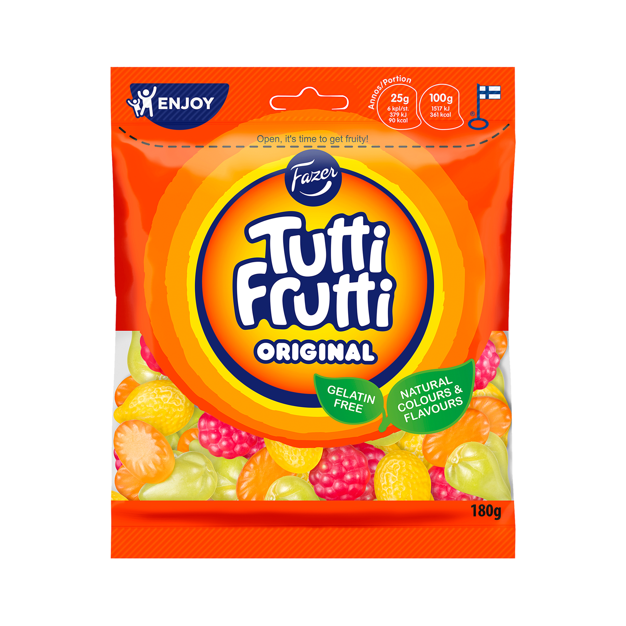 Fazer Tutti Frutti Original Gummies (180g)