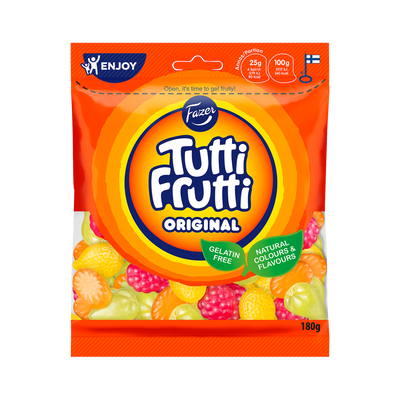Fazer Tutti Frutti Original Gummies 180g