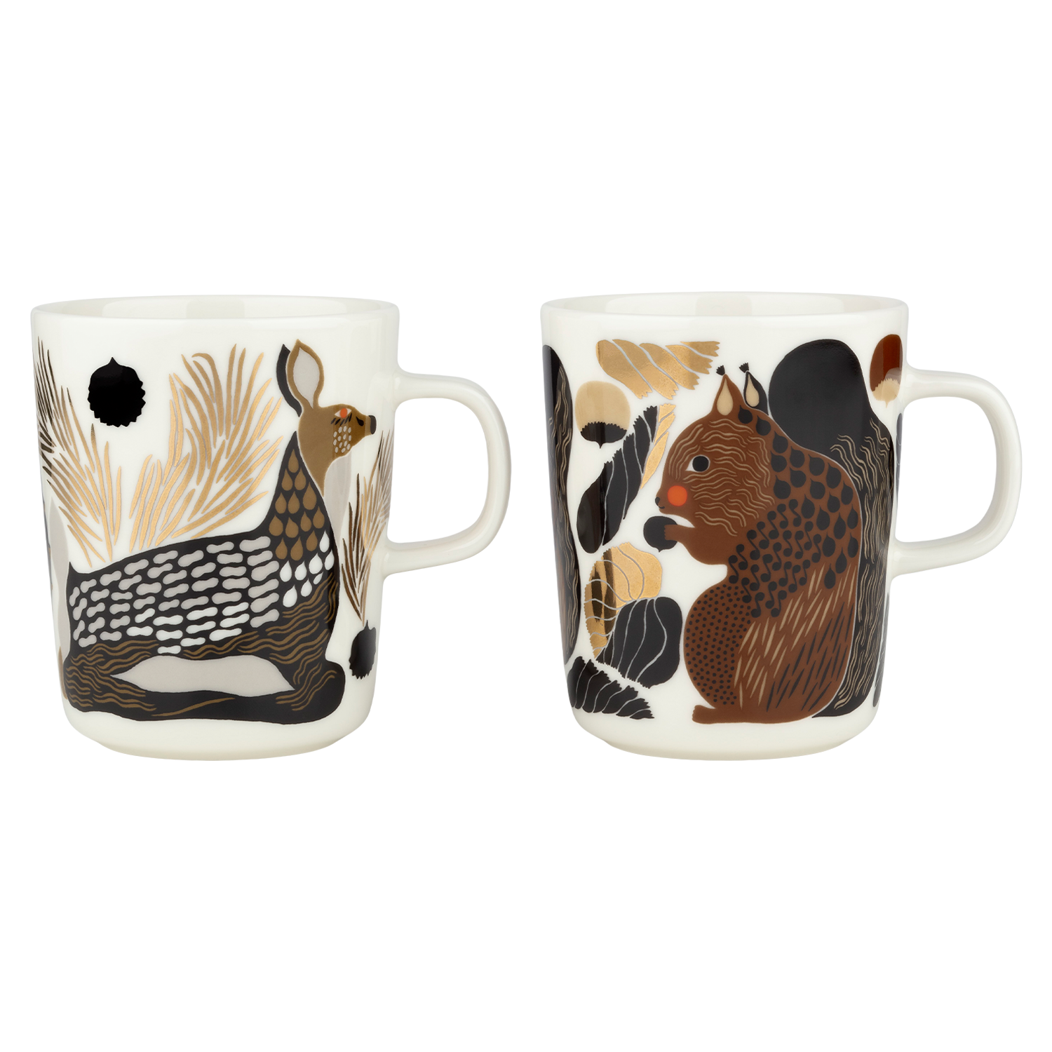 Marimekko Kurre & Peura Mugs (Set of 2) – Touch of Finland