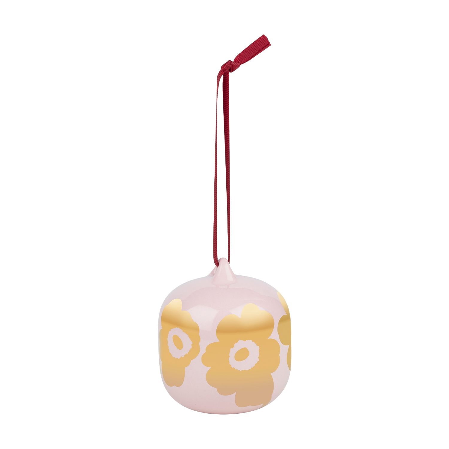 【完売／激レア品】 x marimekko GOLD unikko Marimekko Unikko Collectable Ornament, pink/gold – Touch of Finland