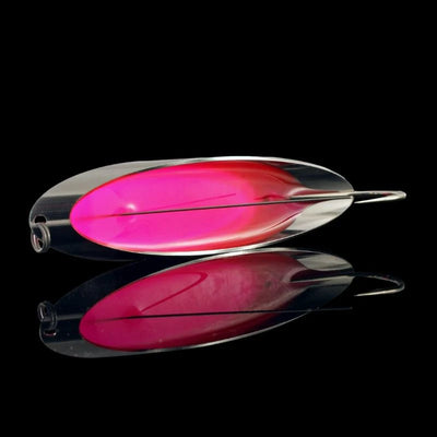 Norolan Spoon 8 cm Weedless Grass Lure silver pink