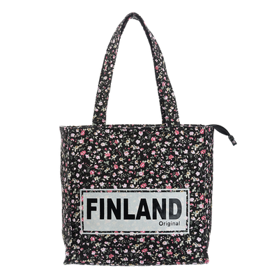 Robin Ruth Finland Flowers Small Canvas Bag