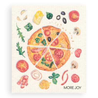 Swedish Dishcloth Pizza theme