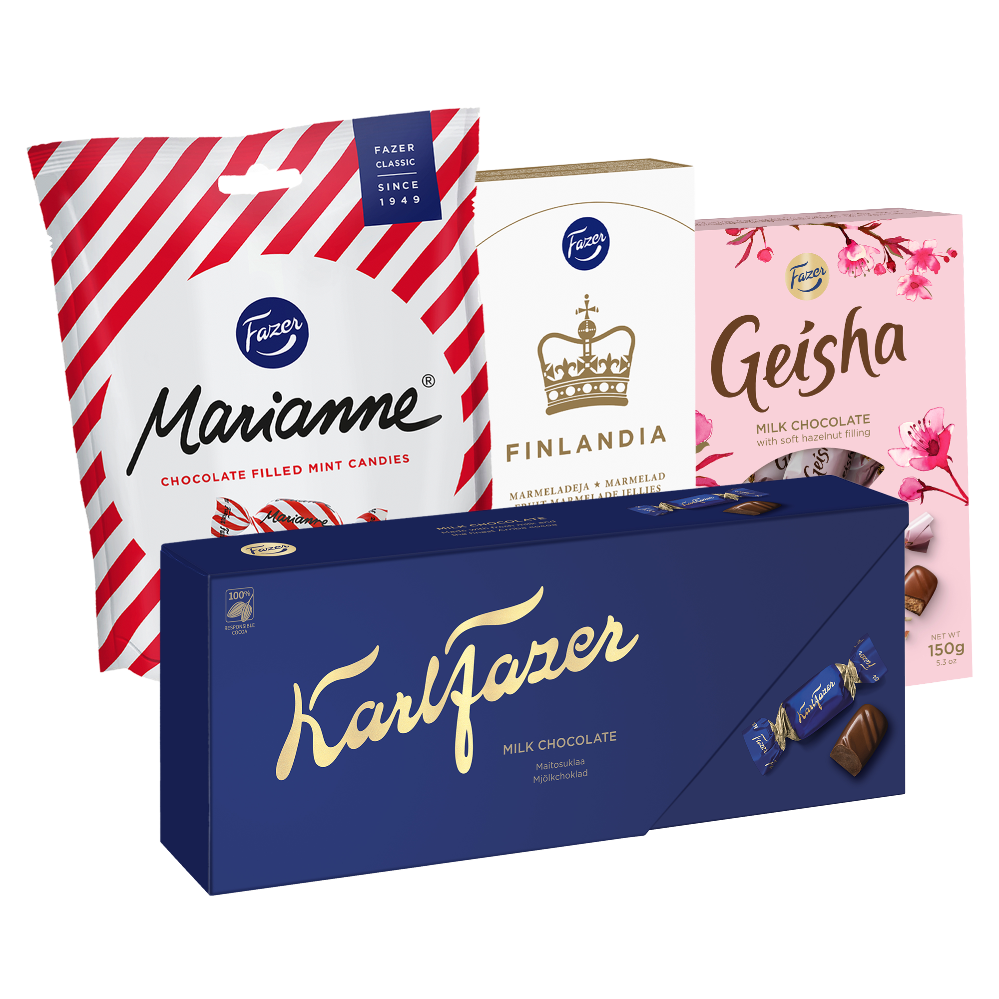 Fazer Candy Sampler Gift Bundle – Touch of Finland