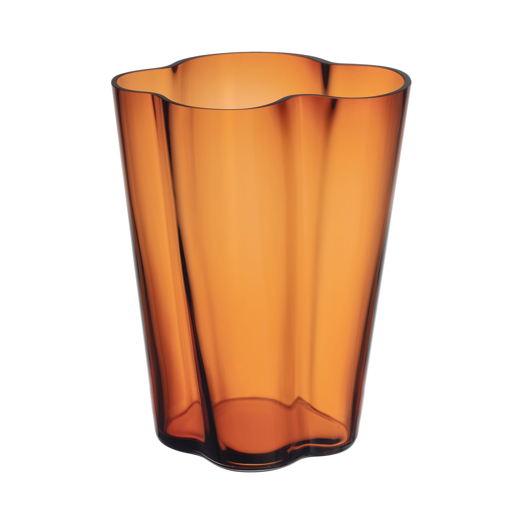 iittala Alvar Aalto Copper Vase 10.5