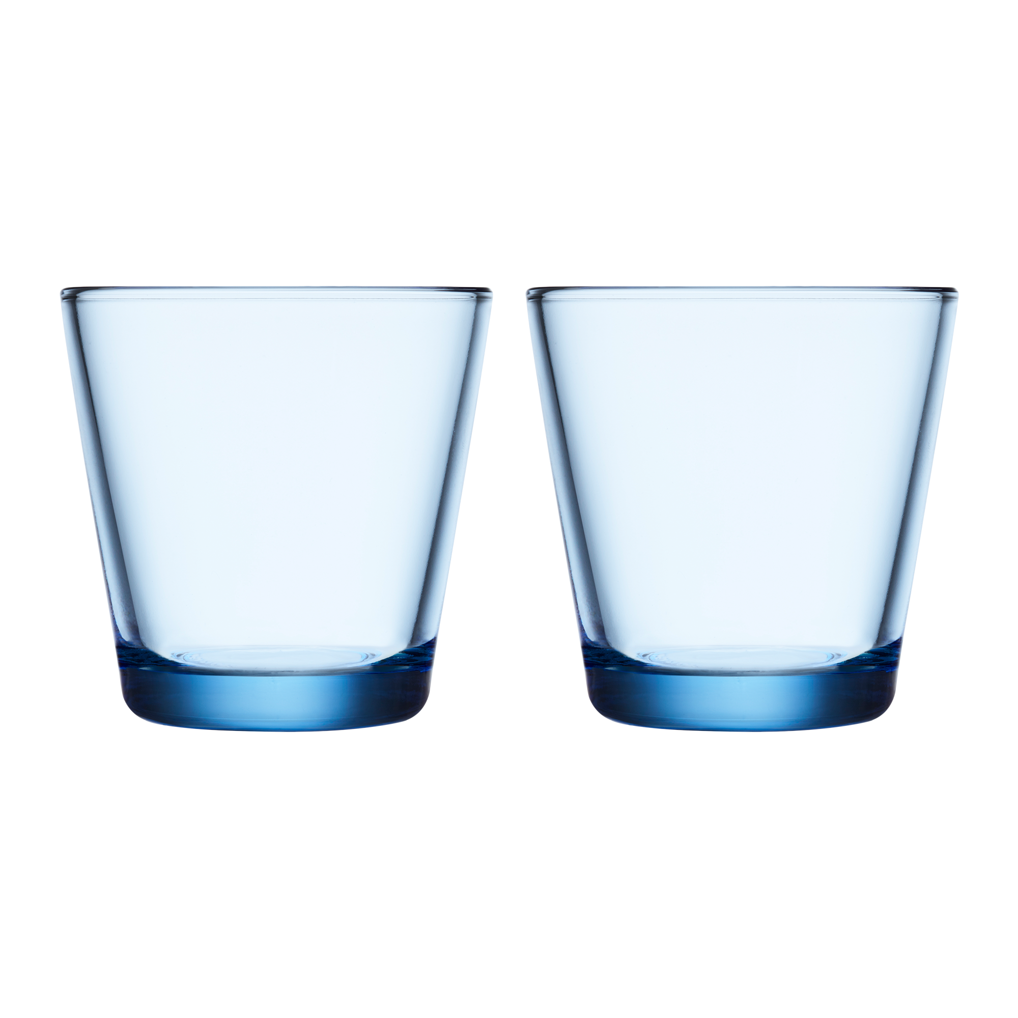 Italyイタリア製青い脚のガラススタンド 2個セット美しいです iittala Kartio Aqua Medium Tumbler (Set of 2) – Touch of Finland