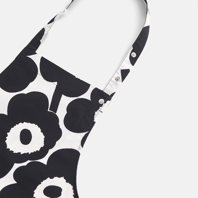 Marimekko black apron neck straps