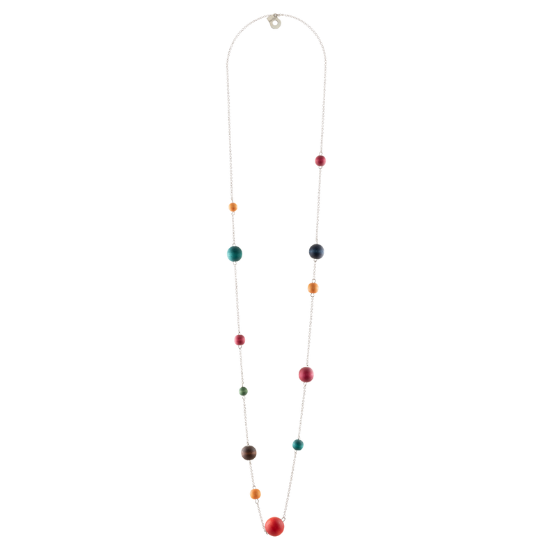 Aarikka Värikimara Necklace, multicolor