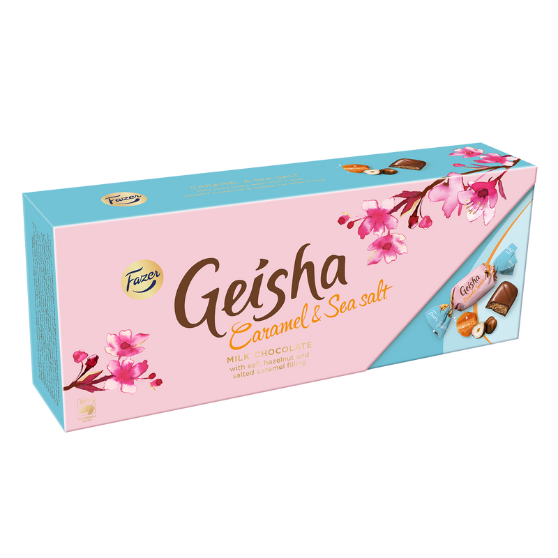 Fazer Geisha Caramel Sea Salt Milk Chocolates Box (270g)