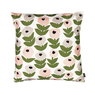 Kauniste Flora Grey Cushion Cover