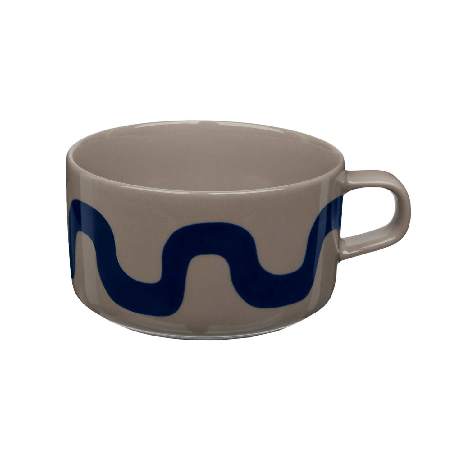 Marimekko Seireeni Teacup, dark blue/mint/terra – Touch of Finland