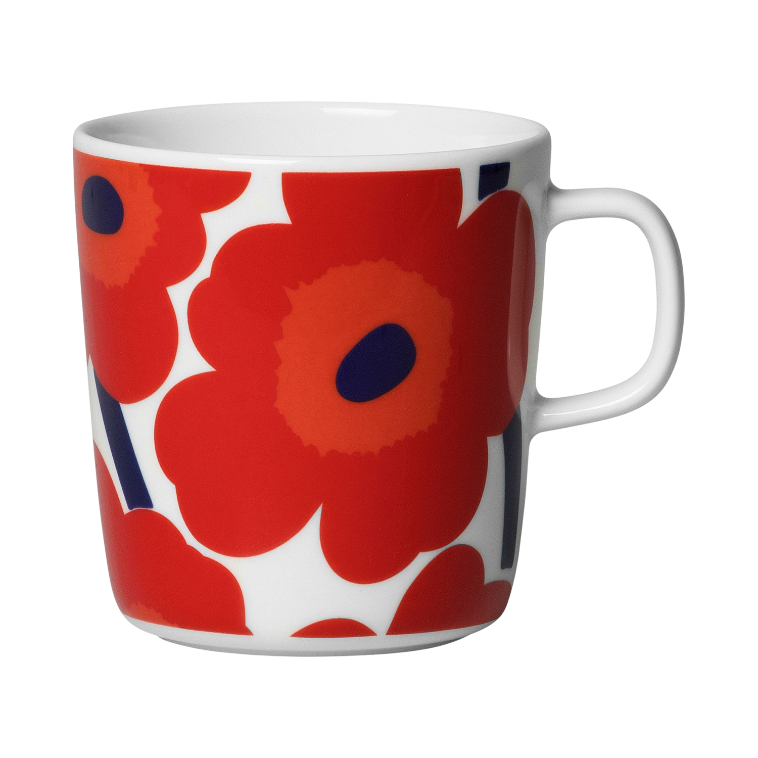 Marimekko-unikko-red-Large-Mug