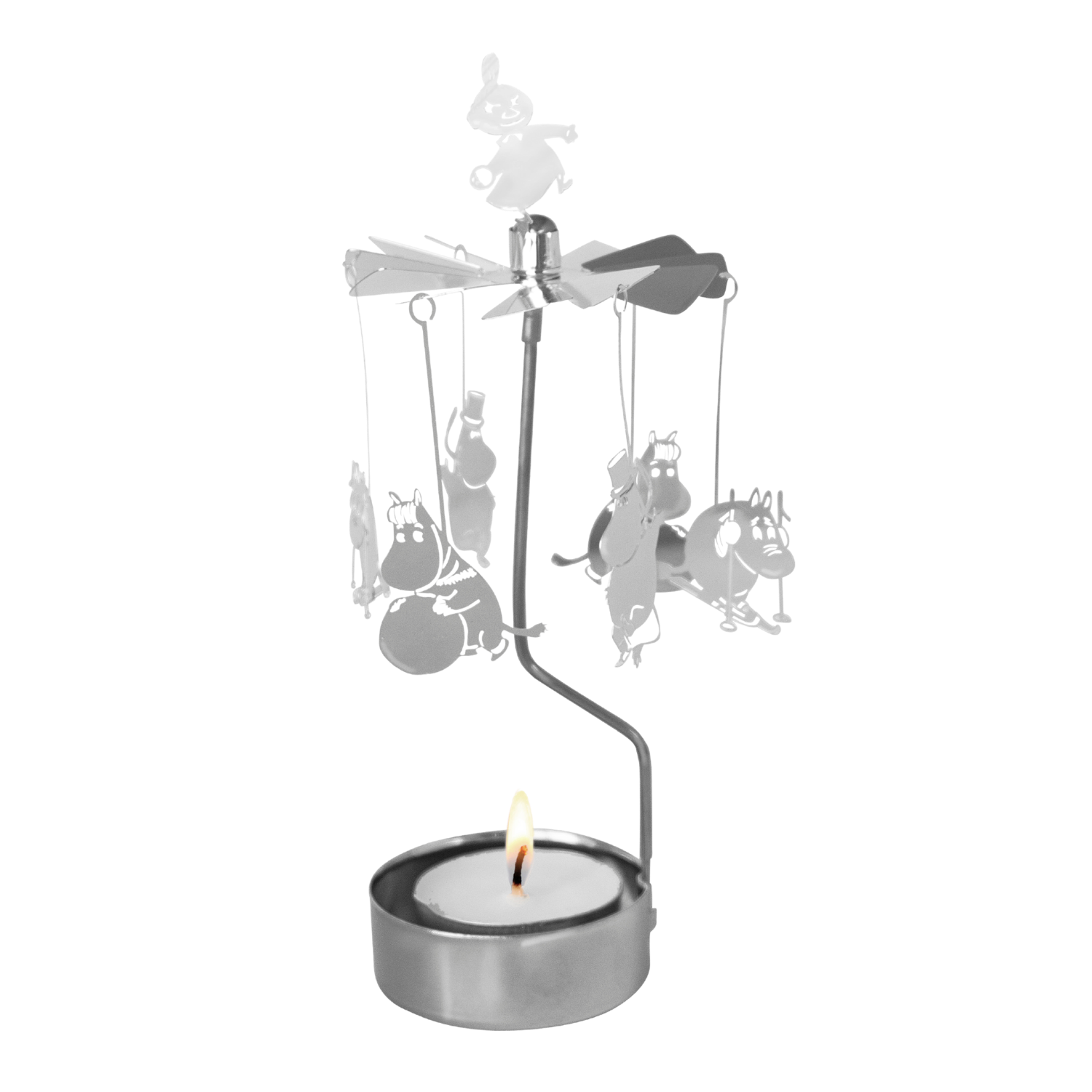 Moomin Winter Silver Angel Chime – Touch of Finland