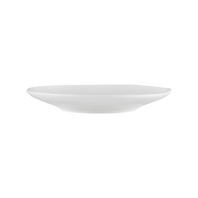 Raised edge of Pentik Kallio White Salad Plate