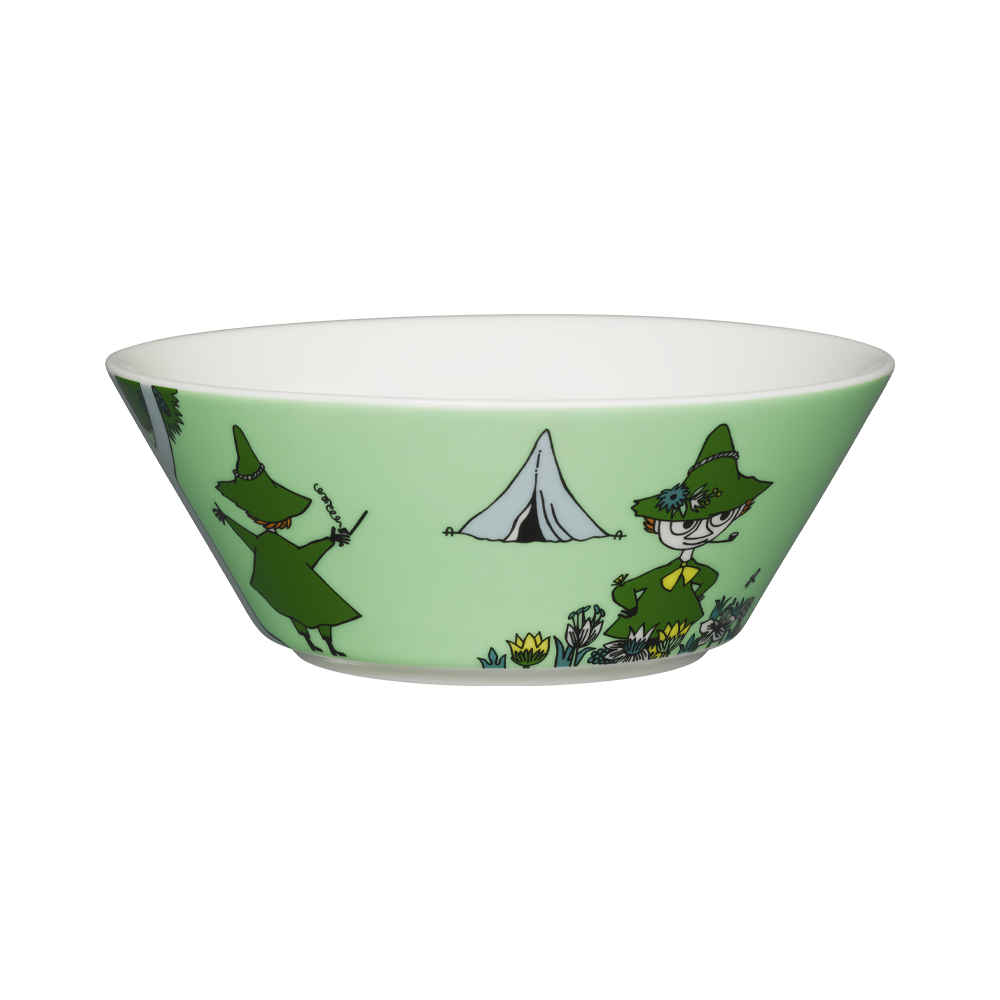 Arabia Moomin Bowl - Snufkin – Touch of Finland