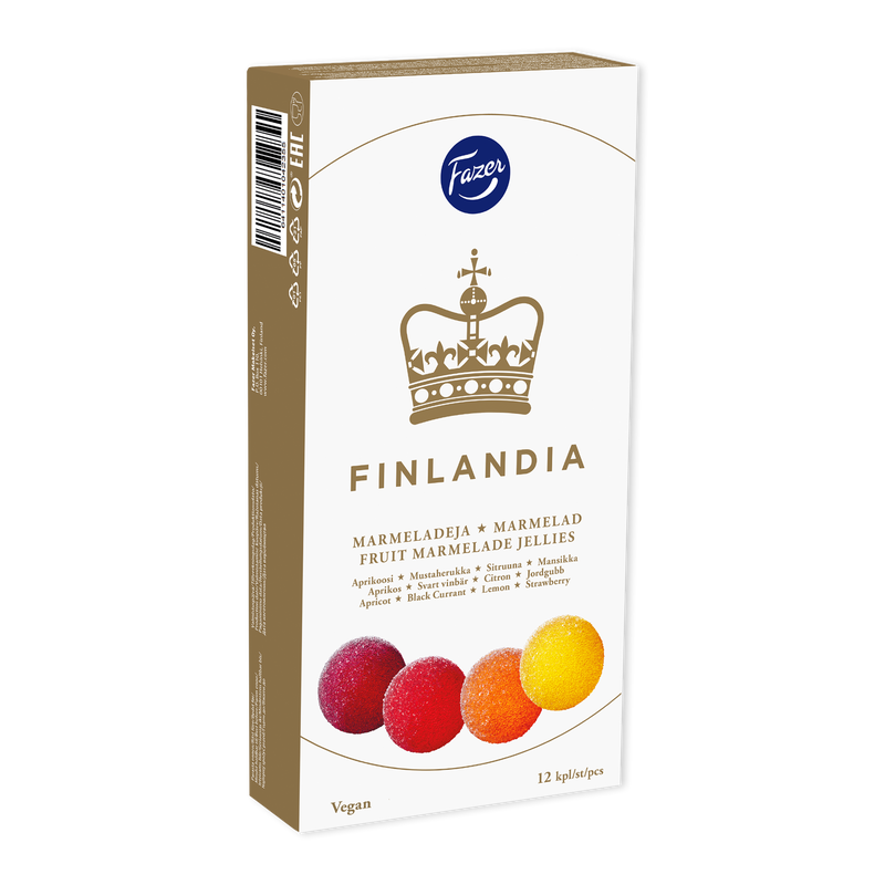 Fazer Finlandia Fruit Jellies Box (260g)