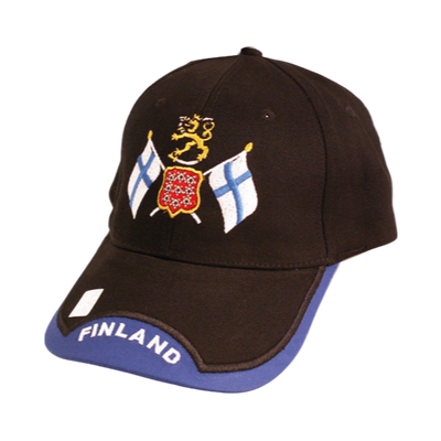 Crossed Finnish Flags Hat