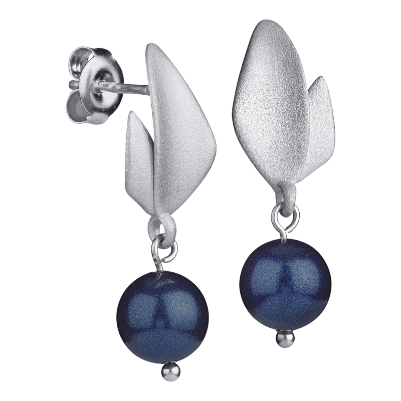 Finnfeelings Blueberry Silver Earrings
