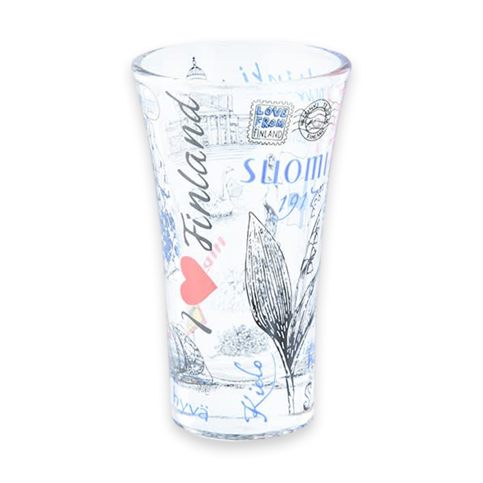 Finland Symbols Double Shot Glass – Touch of Finland
