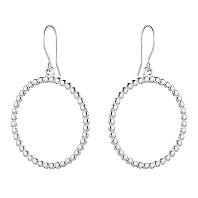 Kalevala Circle of Light Silver Earrings