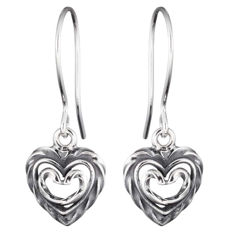 Kalevala Heart of the House Silver Earrings