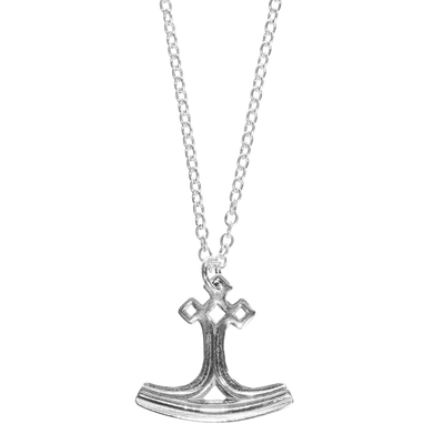 Kalevala Thor's Hammer Silver Necklace