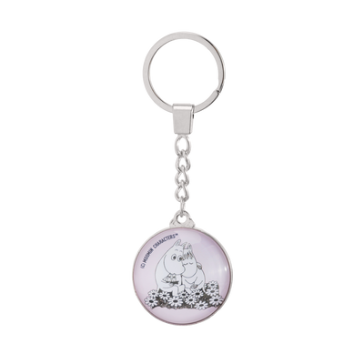 Moomin Love Keychain, Light Pink
