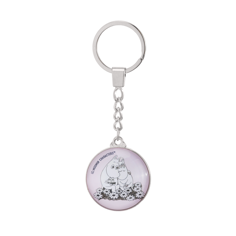 Moomin Love Keychain, Light Pink