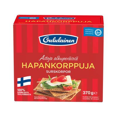 Oululainen Crispbread (370g)