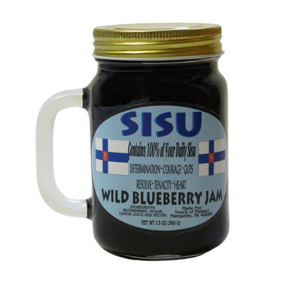 Sisu Wild Blueberry Jam 15 oz