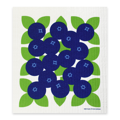 Swedish Dishcloth - Bountiful Blueberry
