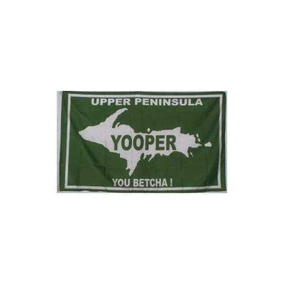 Yooper Flag 3' x 5' - Upper Peninsula, You Betcha!