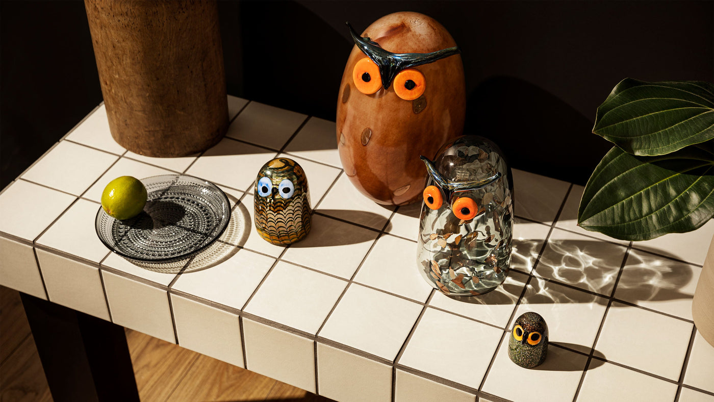 Collection of Finnish Glass Birds