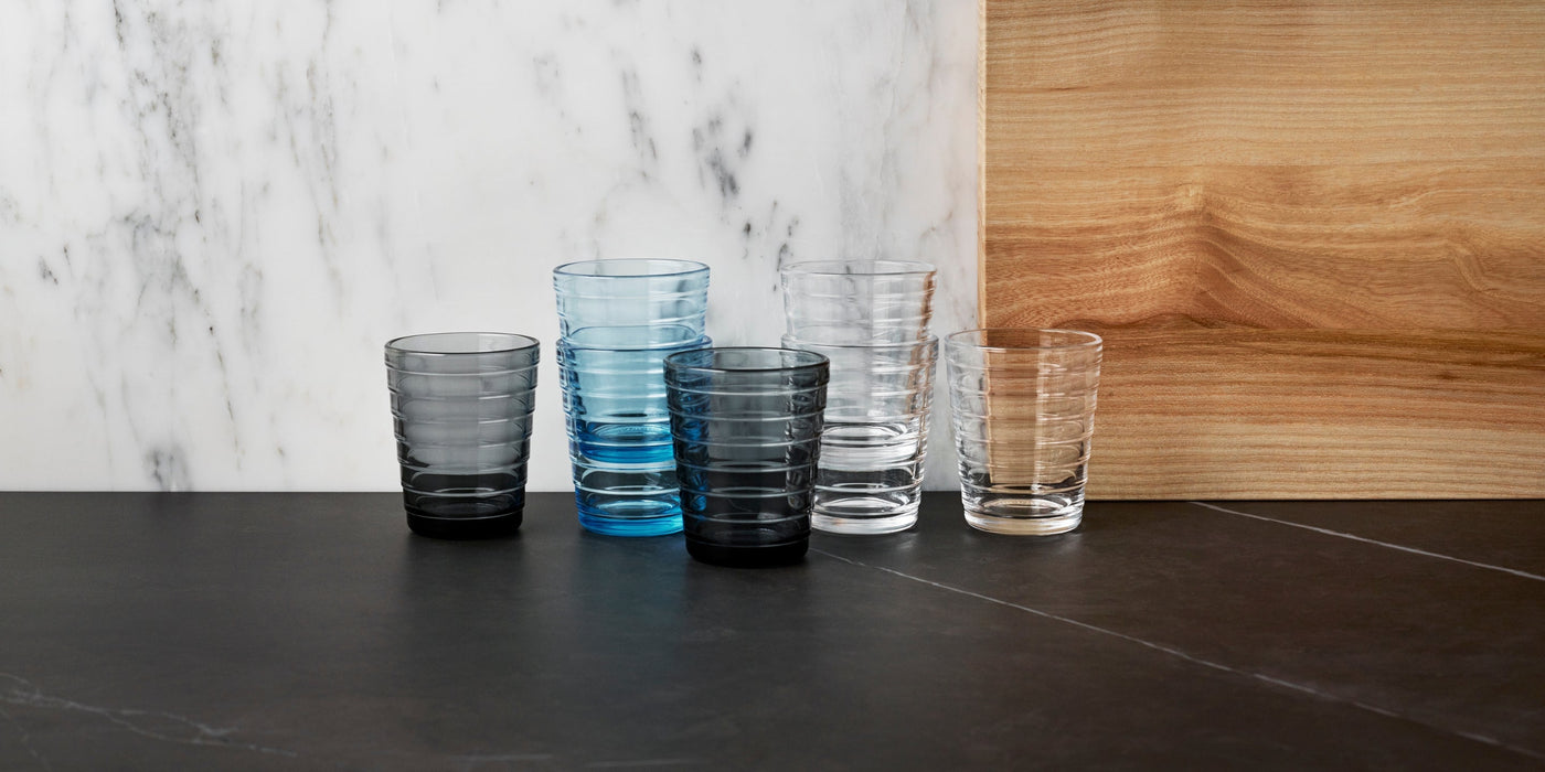 Collection of Iittala Aino Aalto Glassware