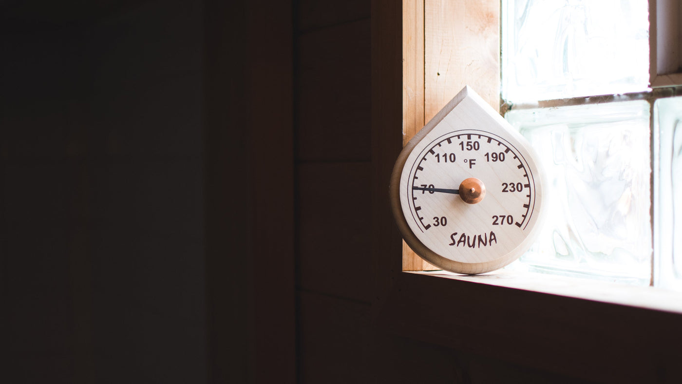 Wooden Sauna Thermometer