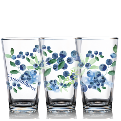 Suomalainen Blueberry Pint Glass