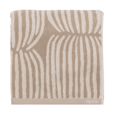 Pentik Vilja Bath Towel, light brown