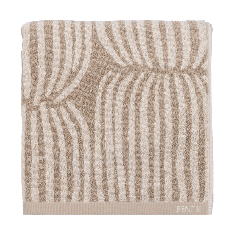 Pentik Vilja Bath Towel, light brown