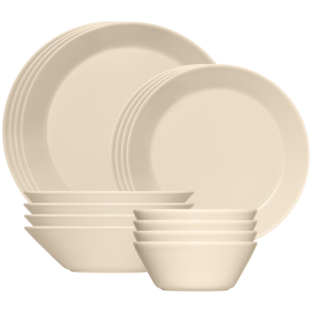 iittala Teema Linen 16pc Starter Set – Touch of Finland iittala Teema Linen 16pc Starter Set – Touch of Finland