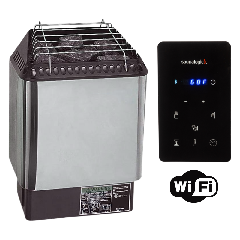 Helo Designer Electric Sauna Heater & SL2 WiFi Control