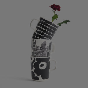 marimekko mugs stacked