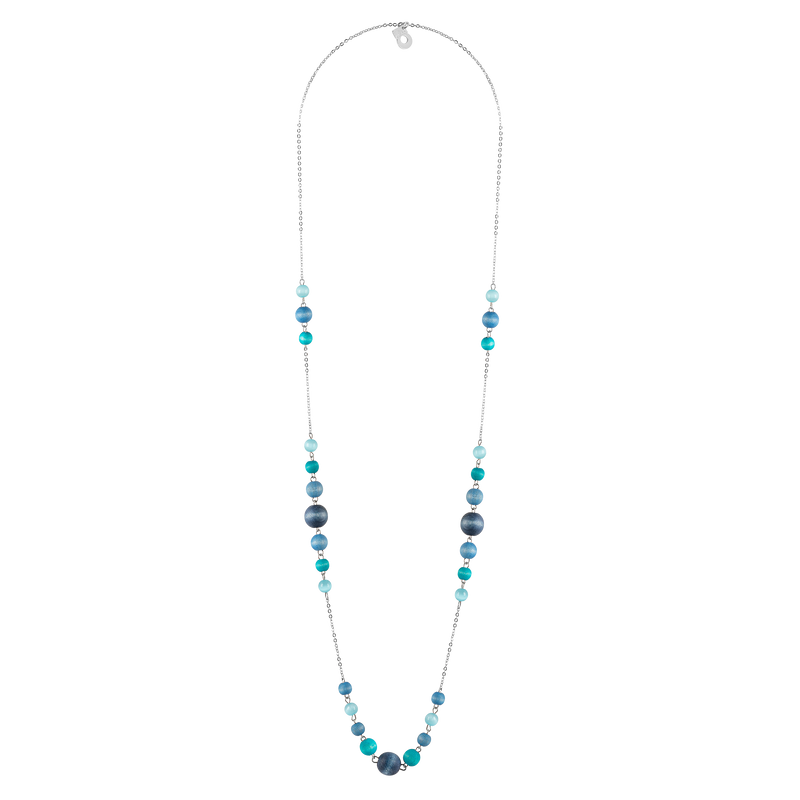 Aarikka Irene Necklace, blue/turquoise