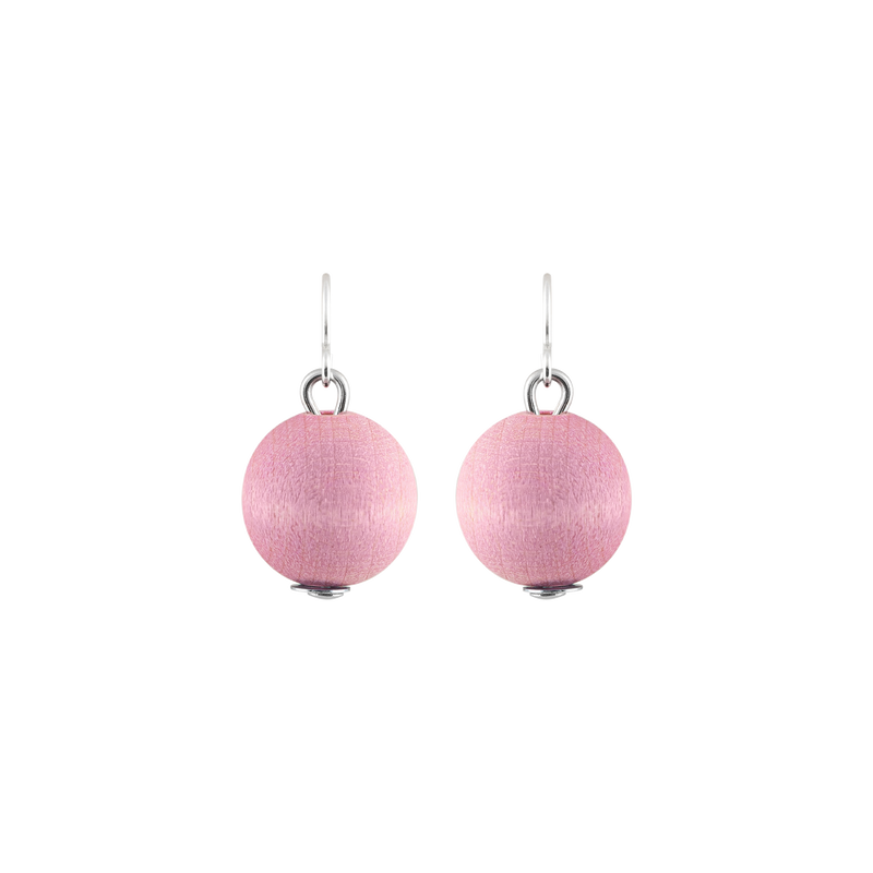 Aarikka Karpalo Earrings, pink