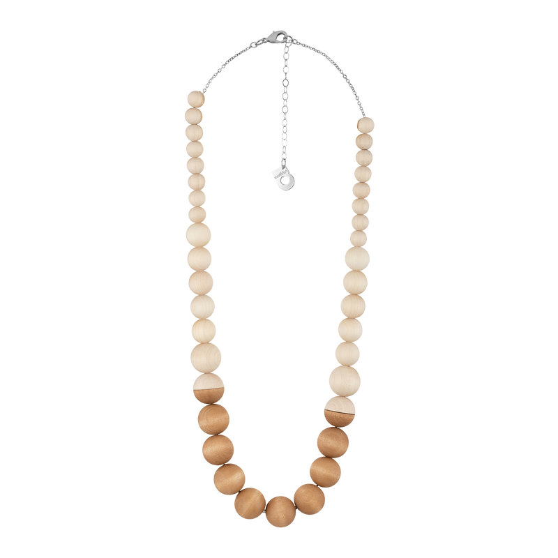 Aarikka Leila Necklace, light brown