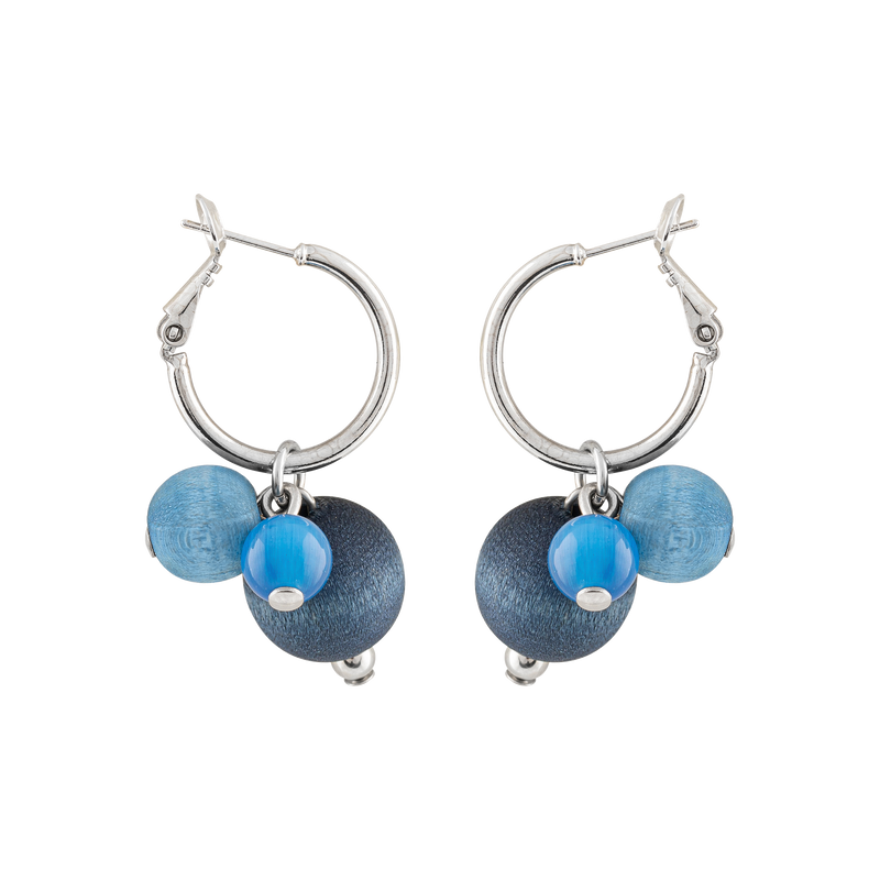 Aarikka Lydia Earrings, shades of blue